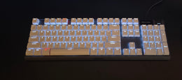 SteelSeries Apex 5 (Custom | Balti Keycapai) 1