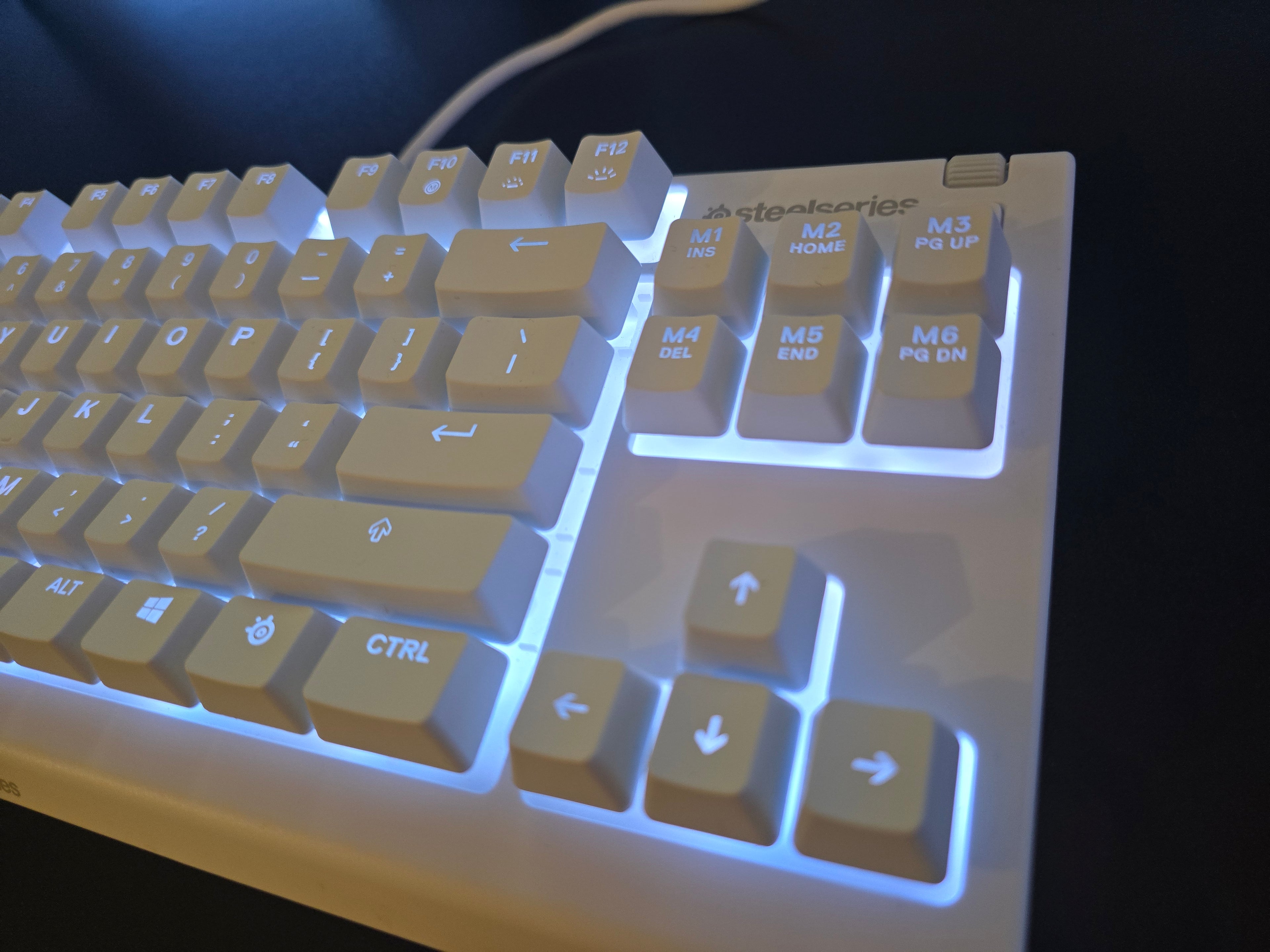 SteelSeries Apex 3 TKL (Balta)