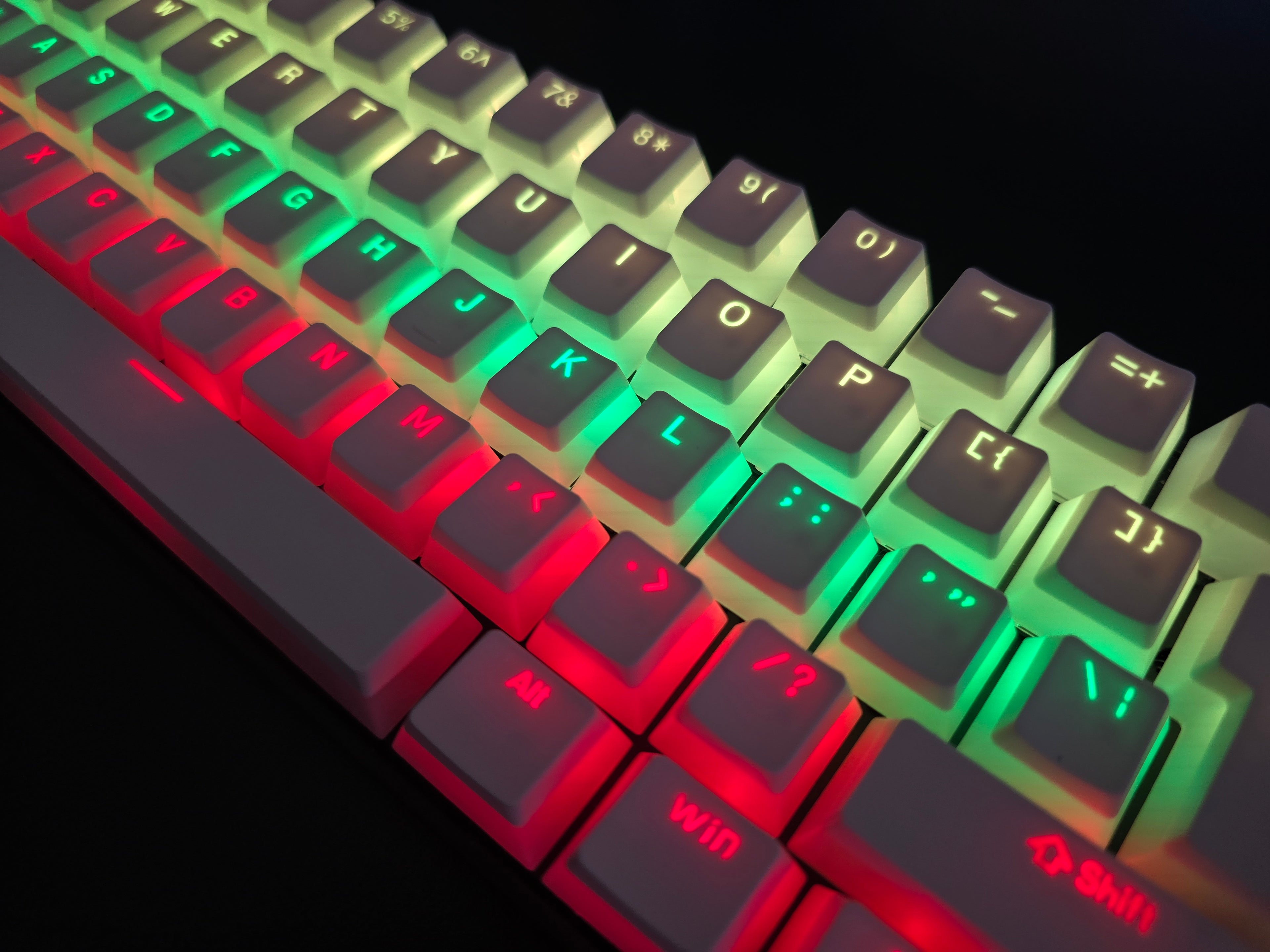 SteelSeries Apex Pro Mini Wireless (Balti Pudding Keycapai)