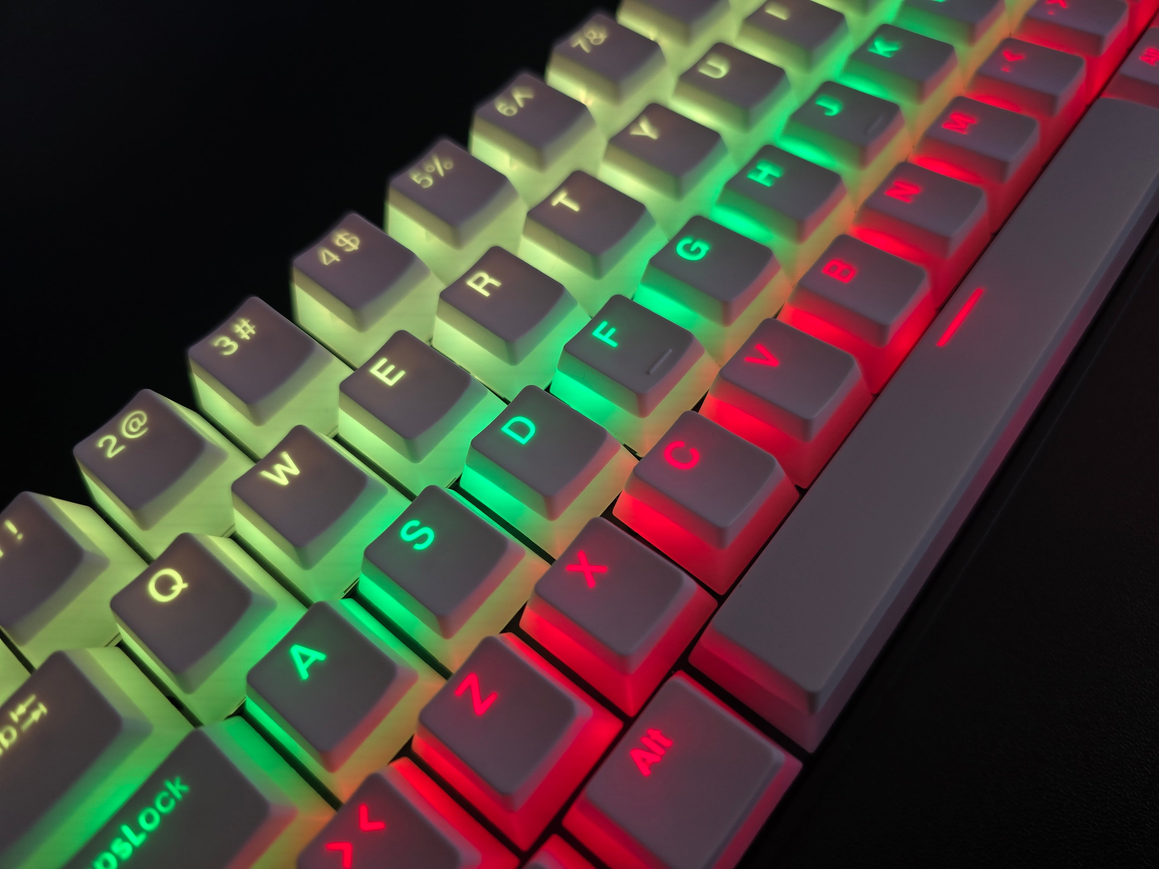 SteelSeries Apex Pro Mini Wireless (Balti Pudding Keycapai)