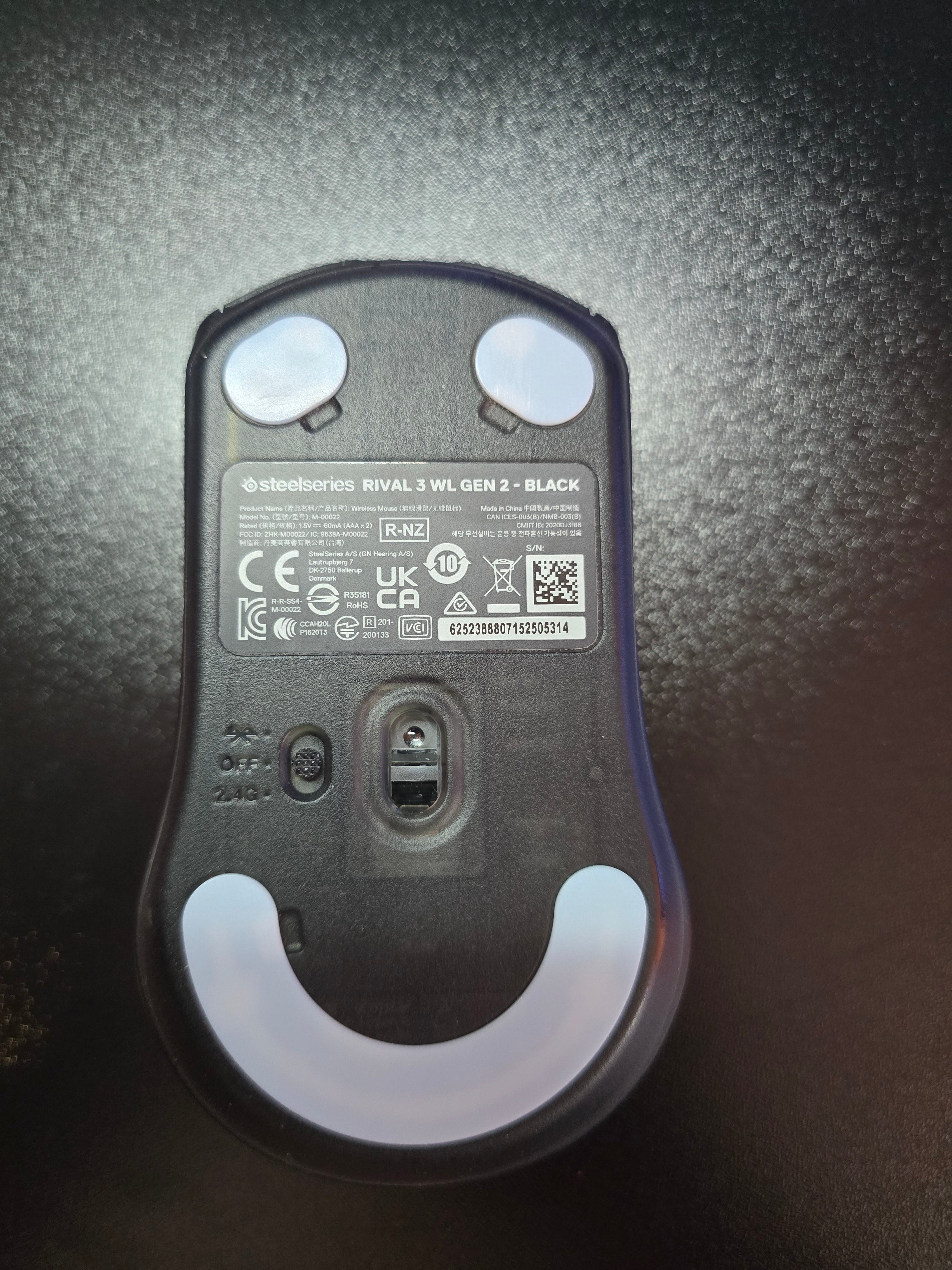 SteelSeries Rival 3 Wireless (Juoda)