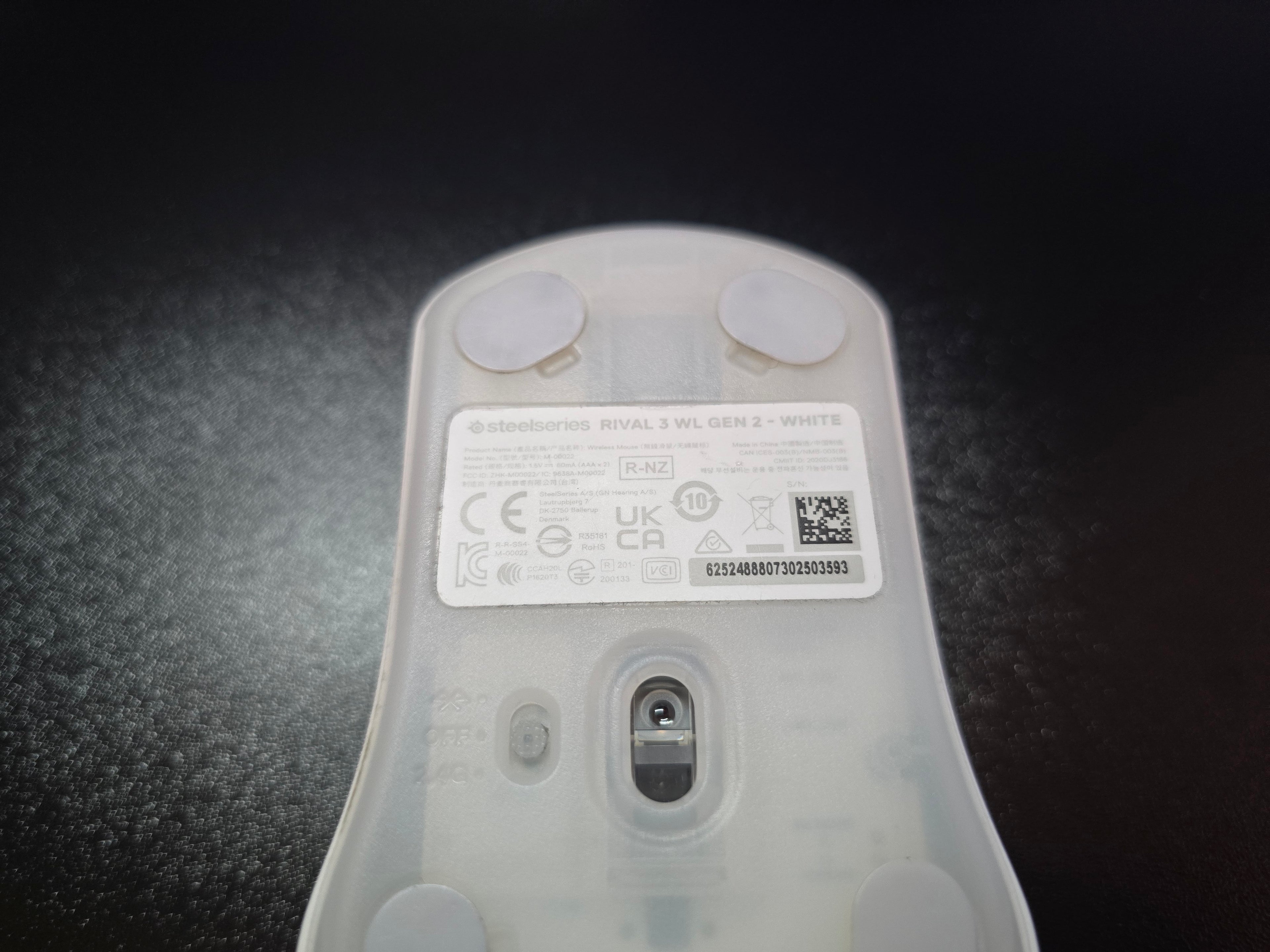 SteelSeries Rival 3 Wireless (Balta)
