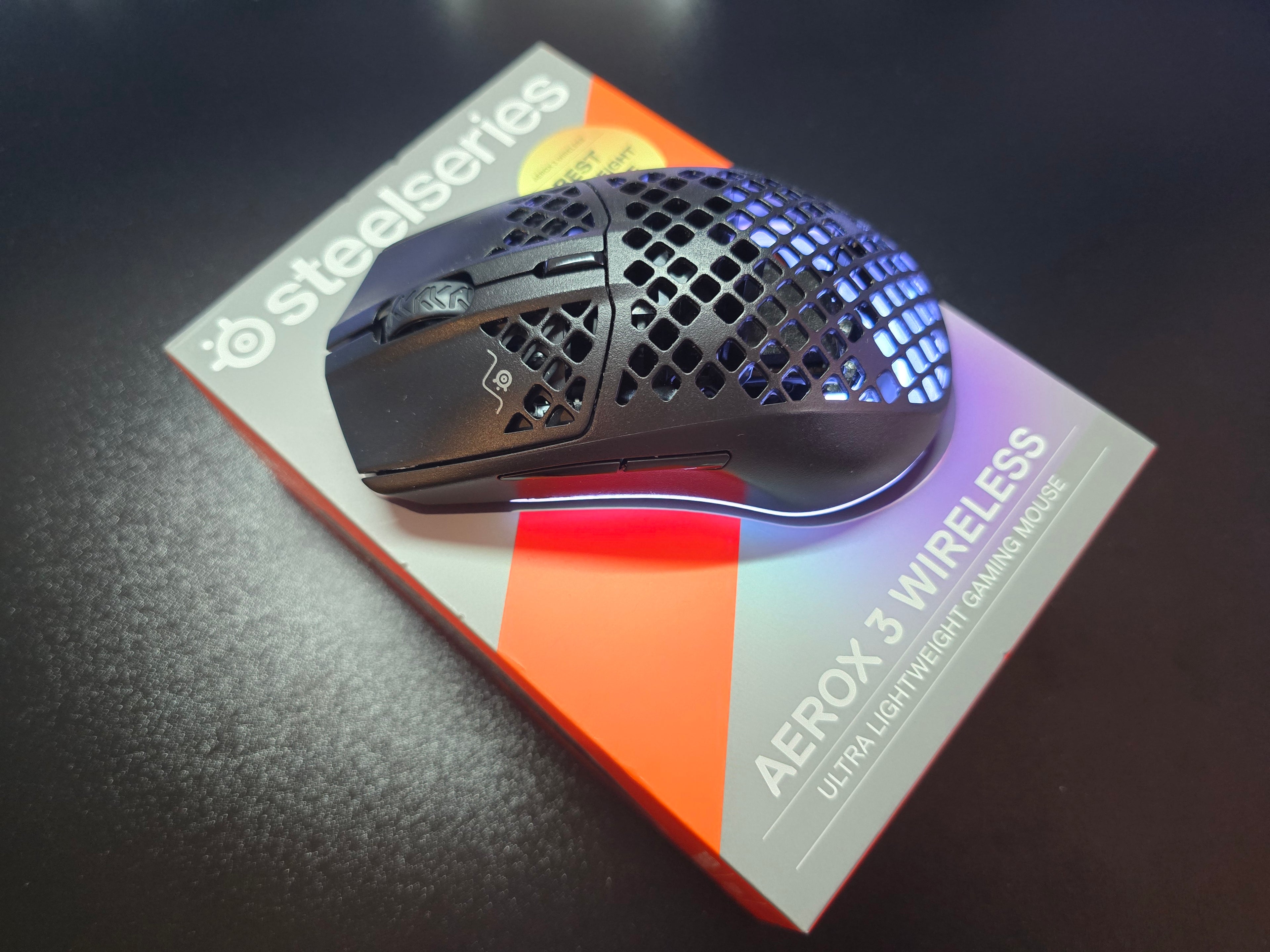 SteelSeries Aerox 3 Wireless Onyx (Juoda)