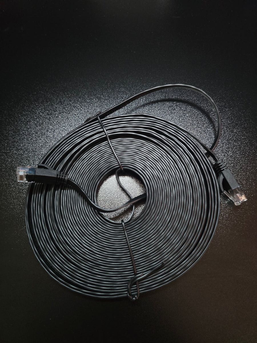 Plokščias Cat6 Ethernet Laidas 1000Mbps — RJ45