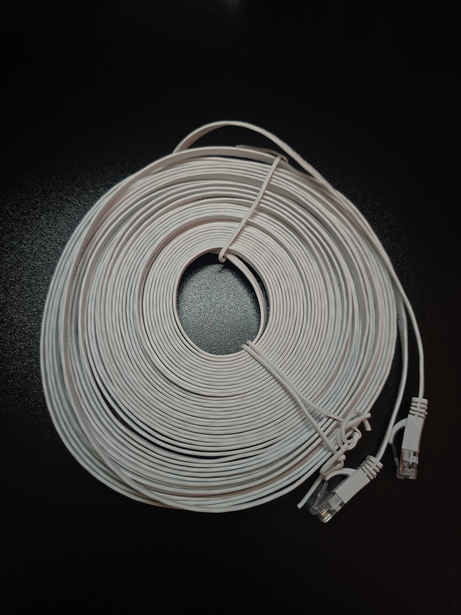 Plokščias Cat6 Ethernet Laidas 1000Mbps — RJ45