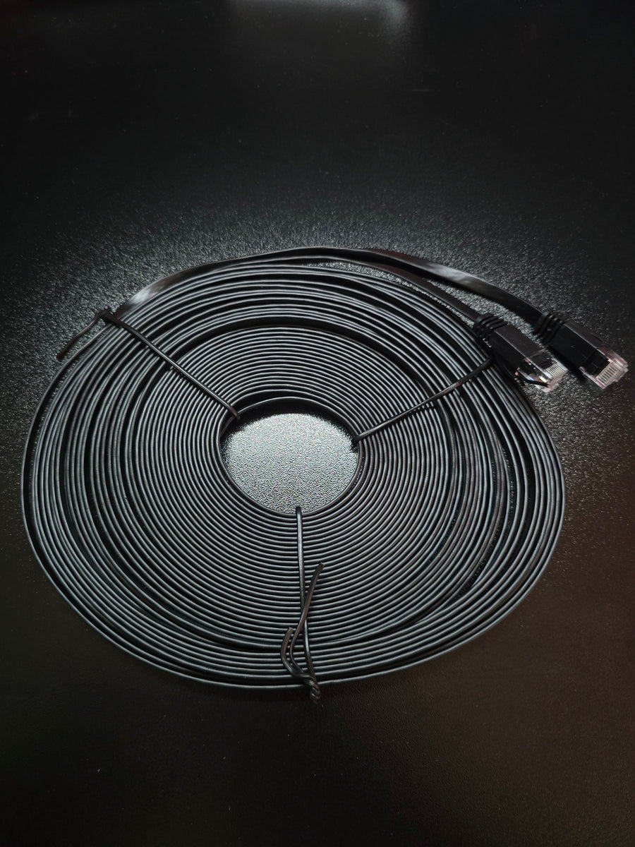 Plokščias Cat6 Ethernet Laidas 1000Mbps — RJ45