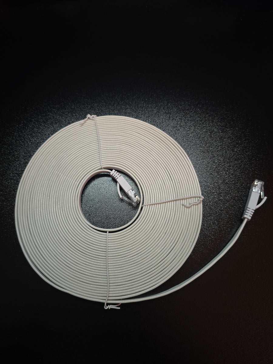 Plokščias Cat6 Ethernet Laidas 1000Mbps — RJ45