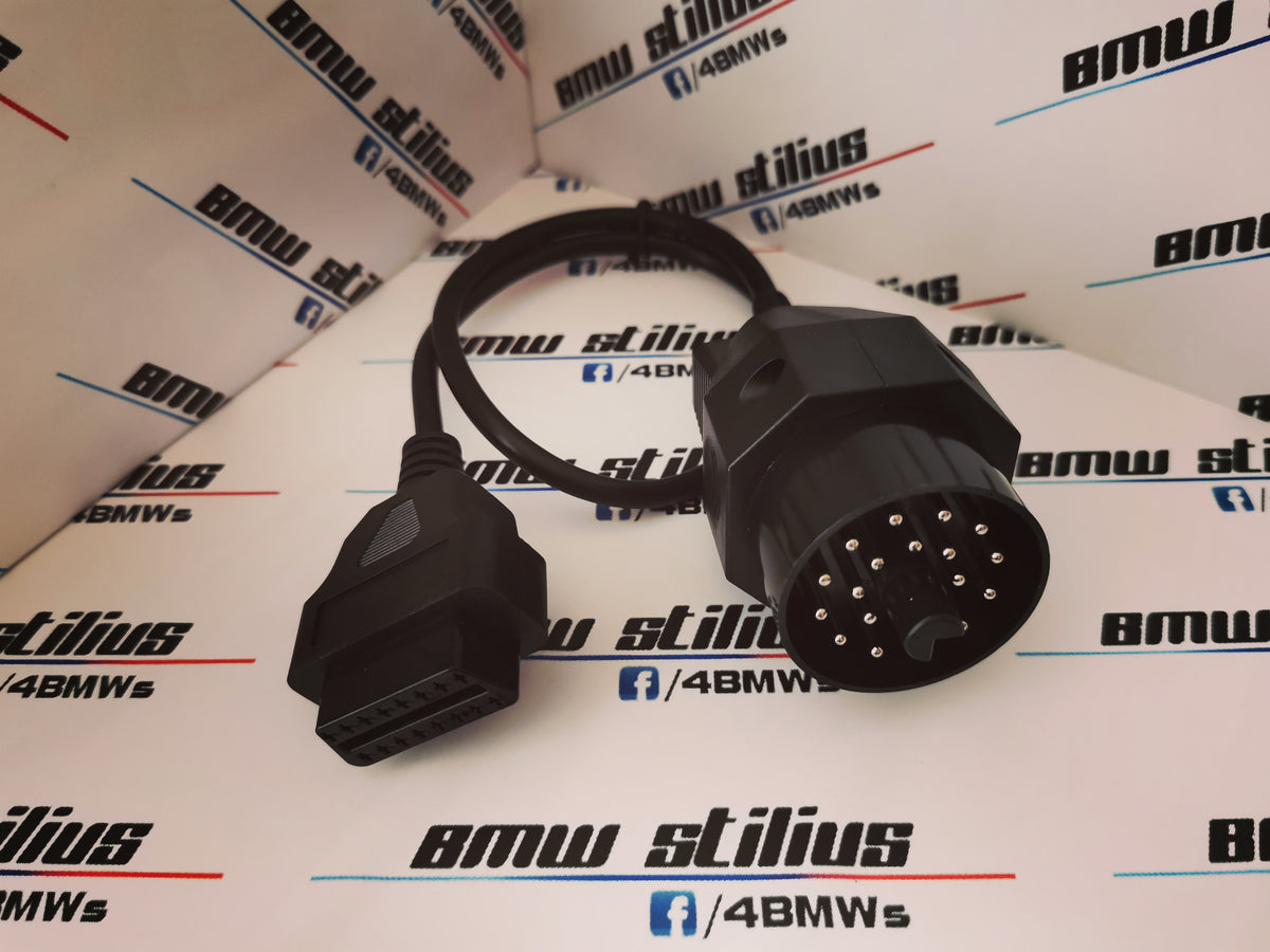 BMW OBD2 perėjimas į apvalią jungtį