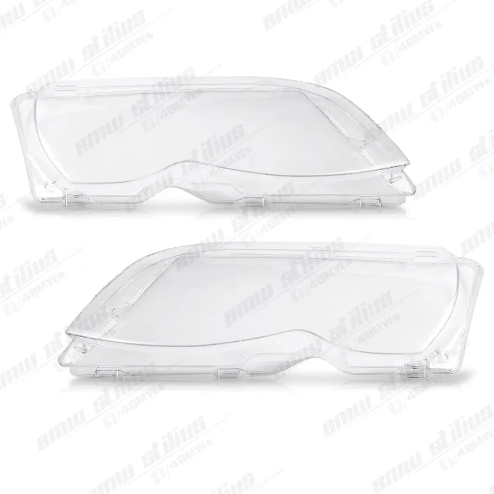 BMW E46 FaceLift žibintų stiklai